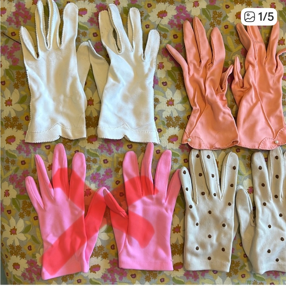 Miss Aris vintage gloves